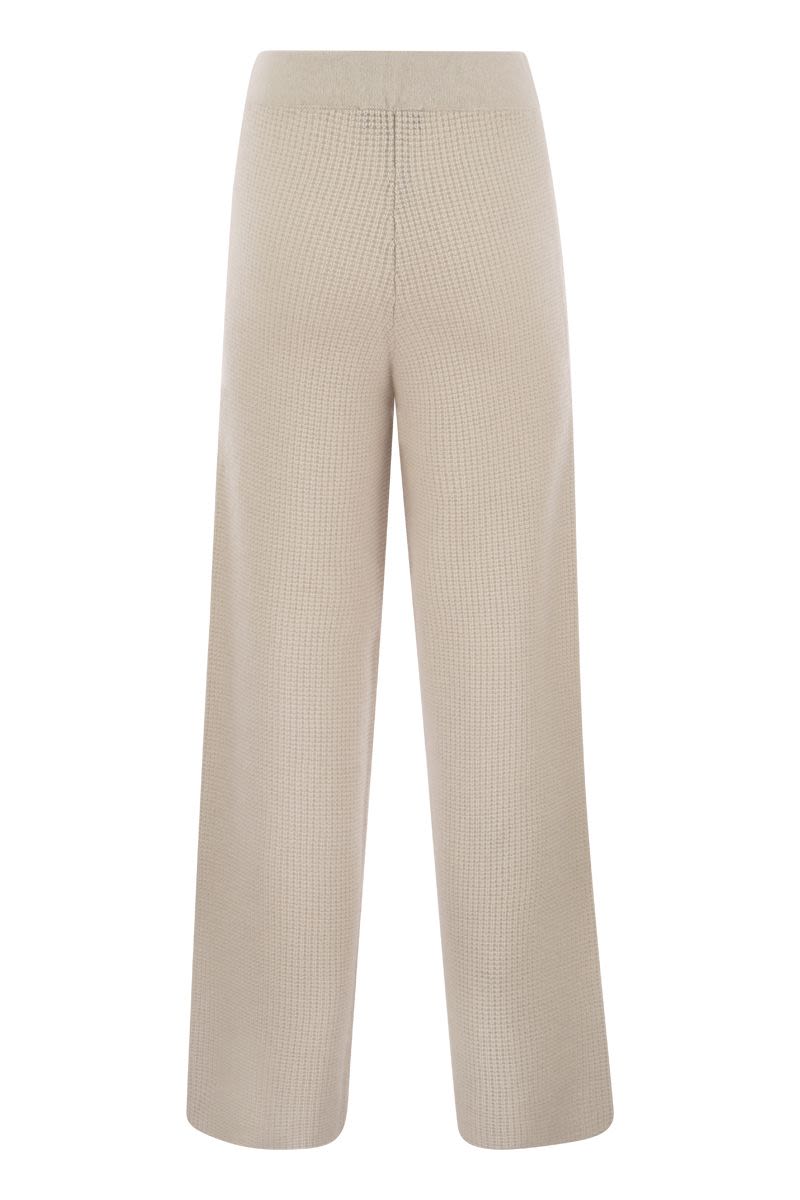 Loose knit trousers - VOGUERINI