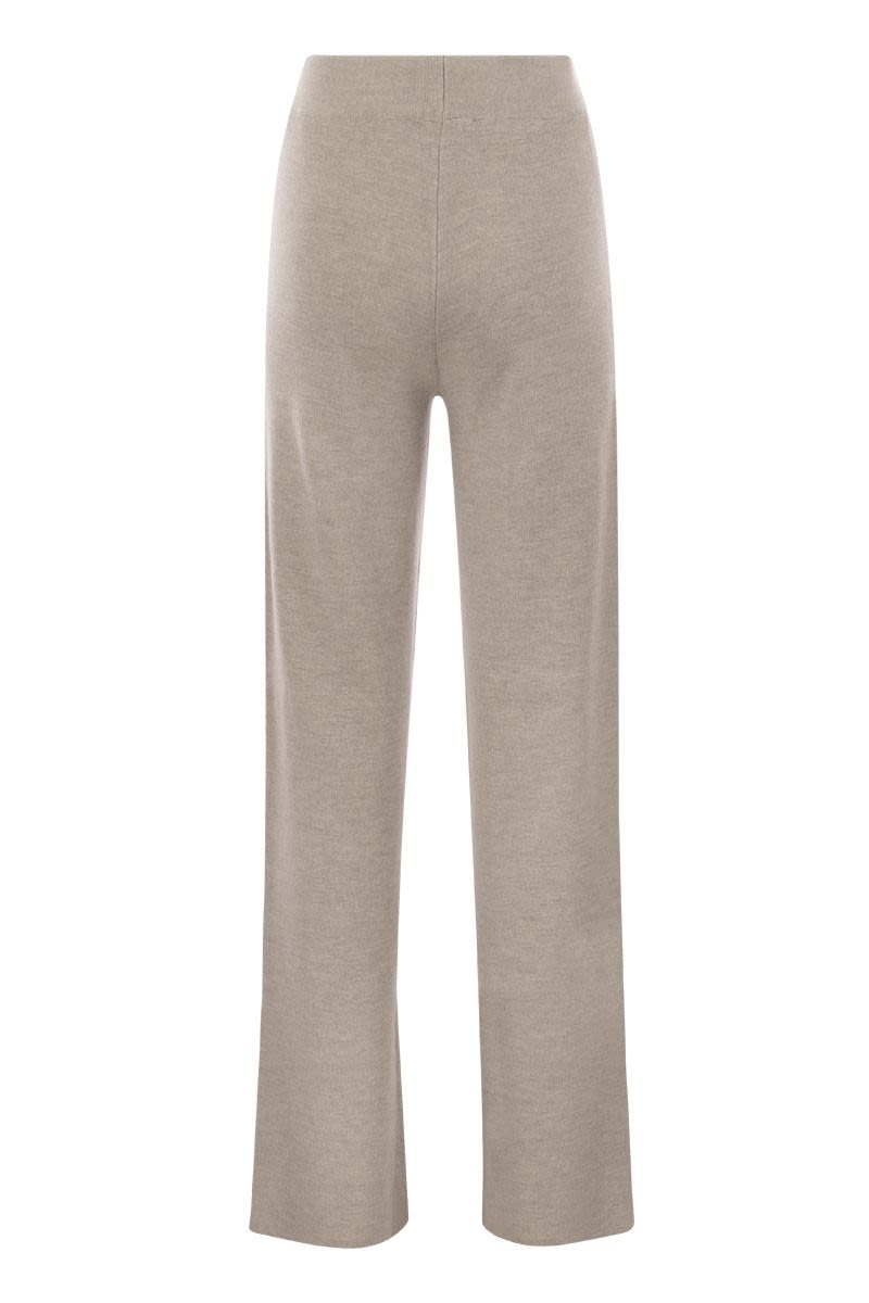 Loose knit trousers - VOGUERINI