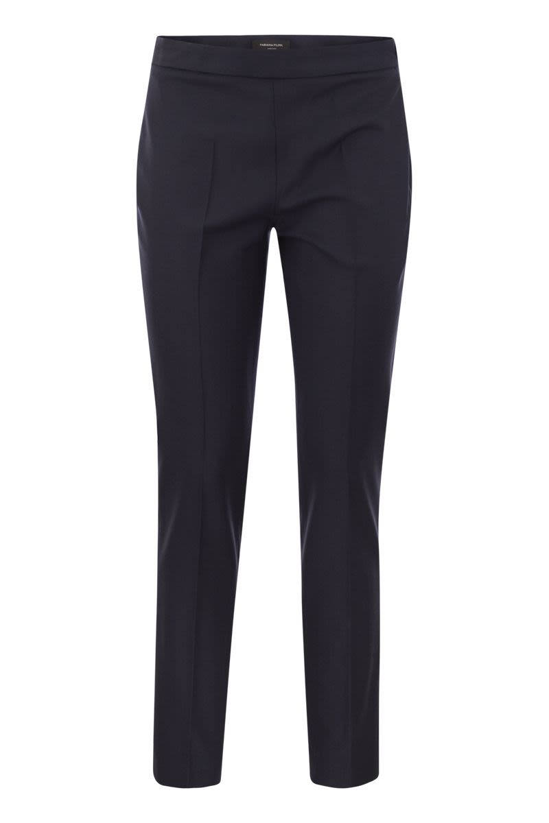 Cool wool skinny trousers - VOGUERINI