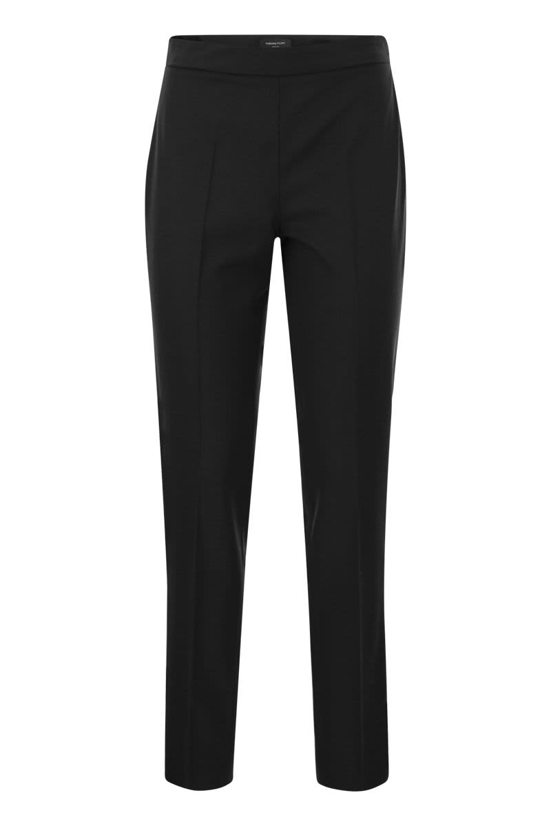 Cool wool skinny trousers - VOGUERINI