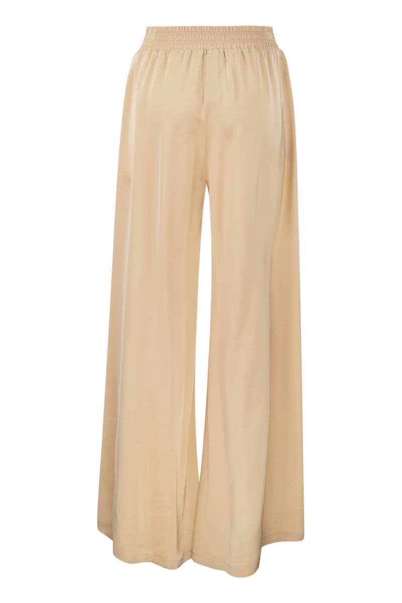 Wide viscose trousers - VOGUERINI