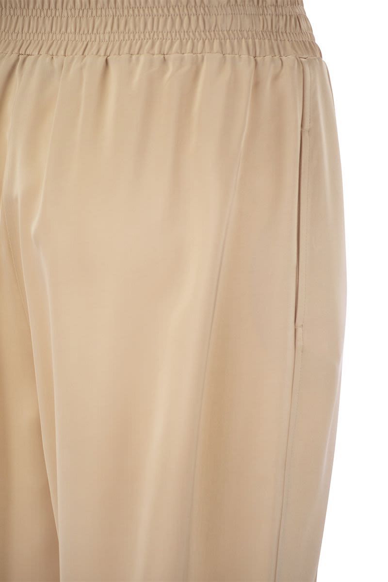 Wide viscose trousers - VOGUERINI