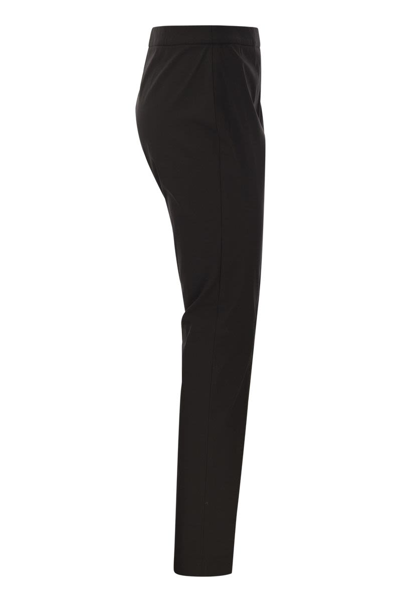 Slim trousers in technical cotton - VOGUERINI