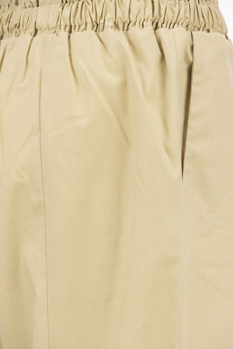 Cotton poplin trousers - VOGUERINI