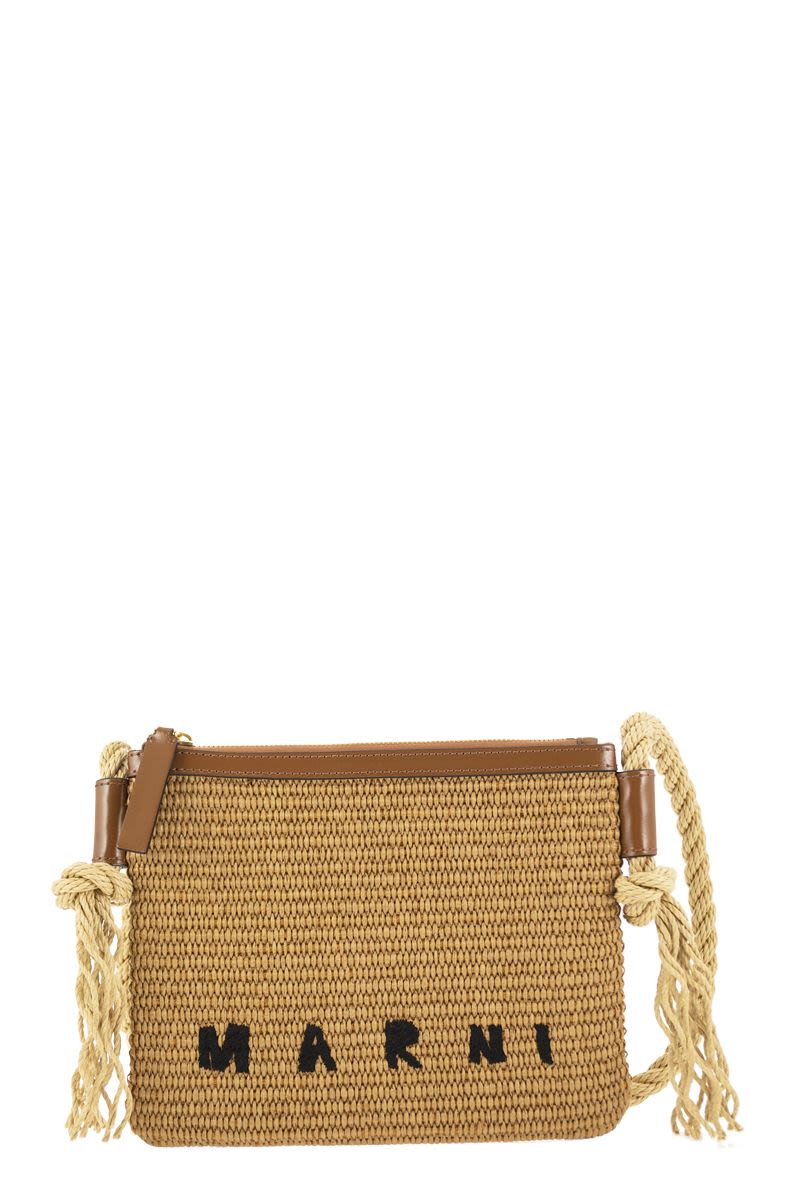 MARCEL - Summer Bag with rope shoulder strap - VOGUERINI