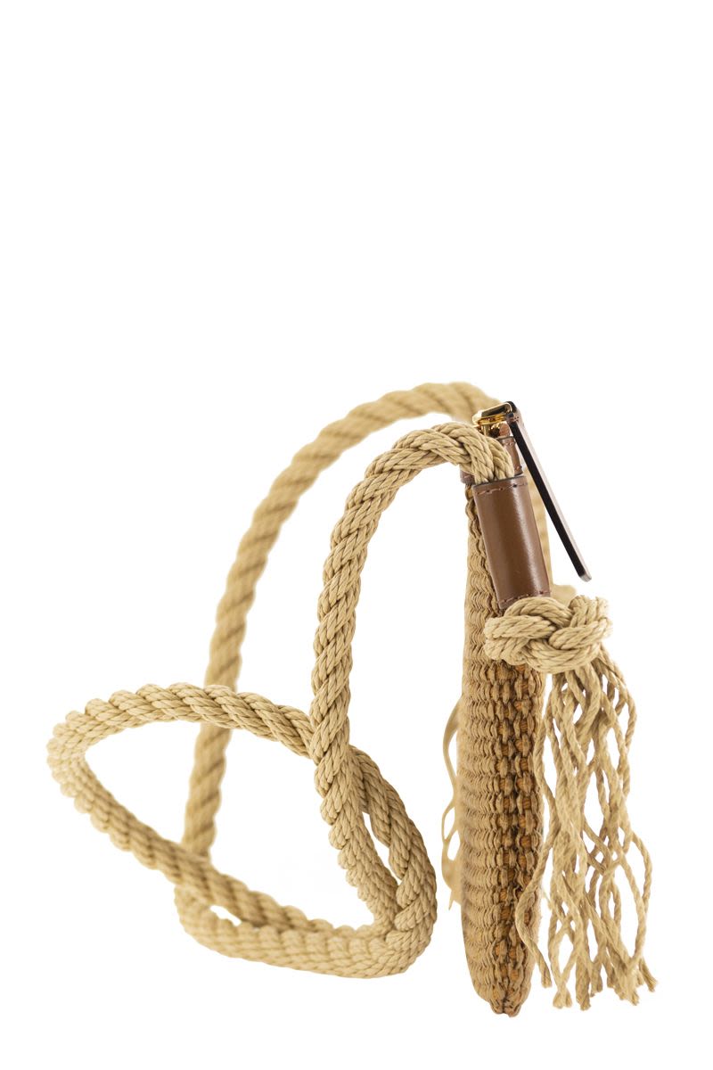 MARCEL - Summer Bag with rope shoulder strap - VOGUERINI