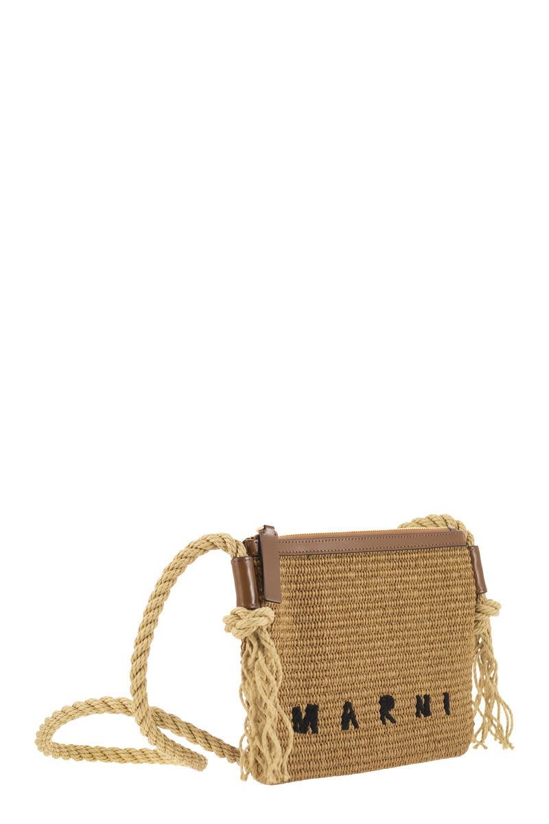 MARCEL - Summer Bag with rope shoulder strap - VOGUERINI