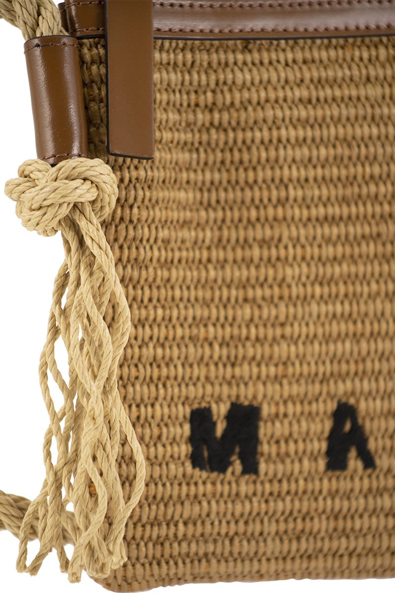 MARCEL - Summer Bag with rope shoulder strap - VOGUERINI