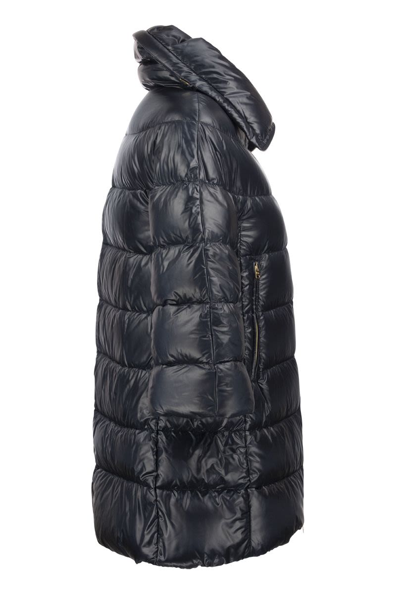 Medium down jacket with 3/4 sleeve - VOGUERINI