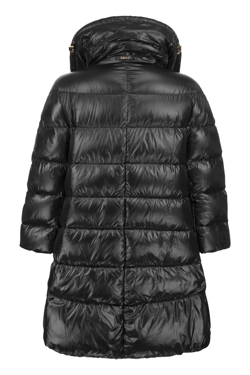 Medium down jacket with 3/4 sleeve - VOGUERINI