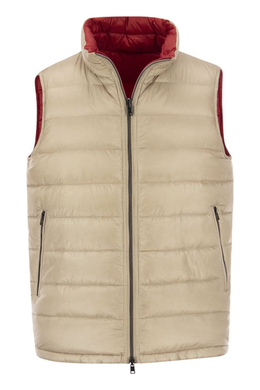 Reversible Down Vest - VOGUERINI