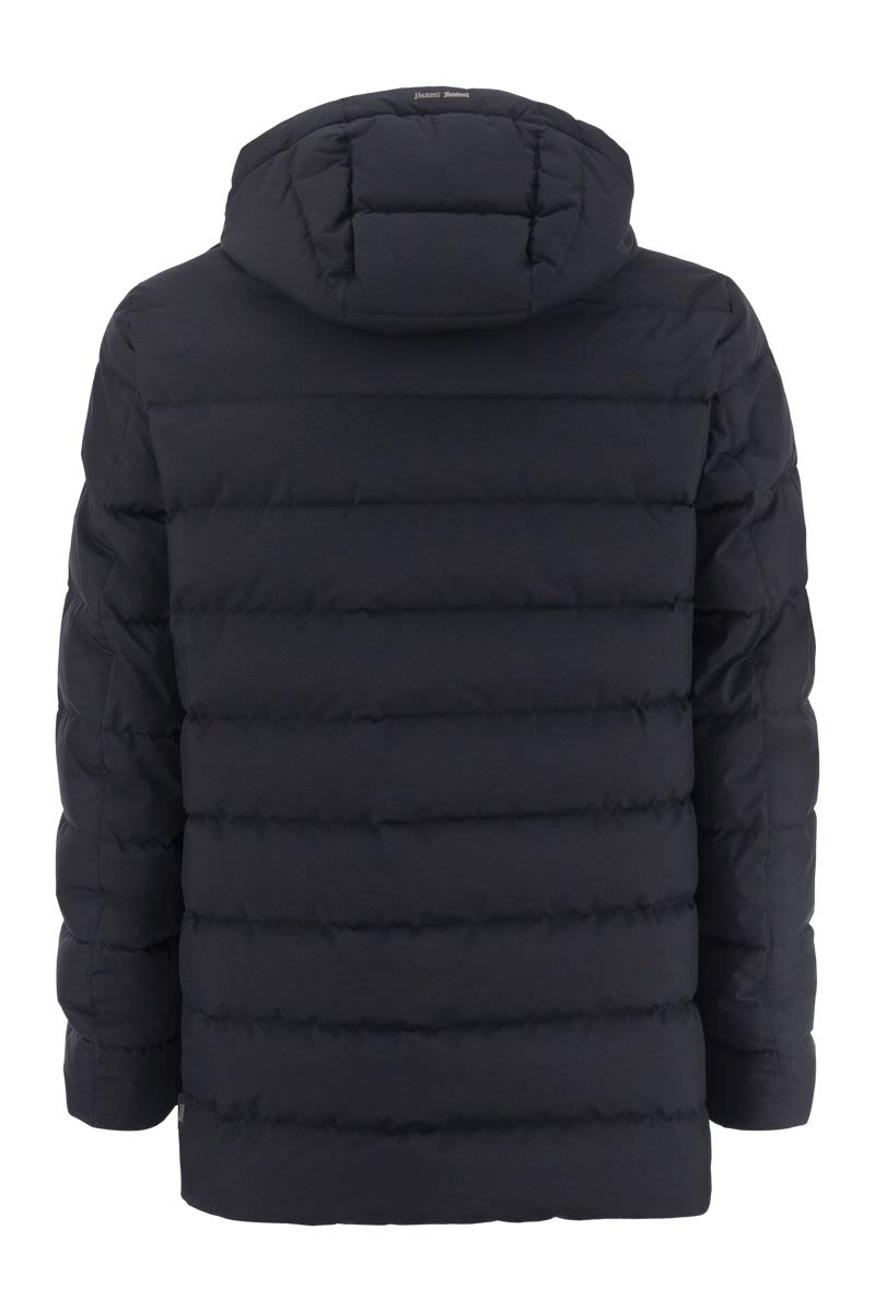 Medium Hooded Down Jacket - VOGUERINI