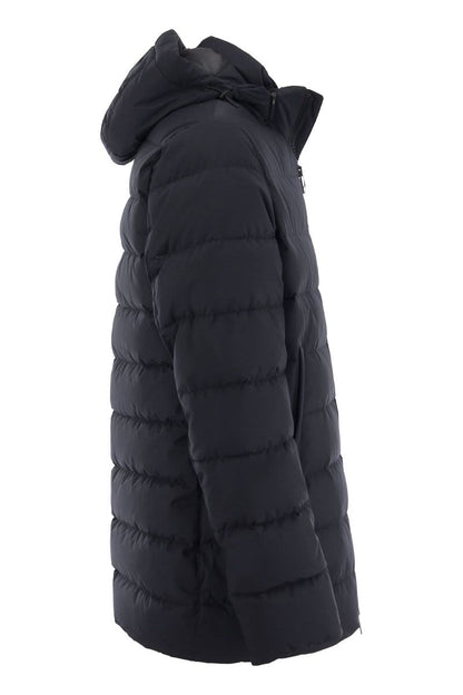 Medium Hooded Down Jacket - VOGUERINI