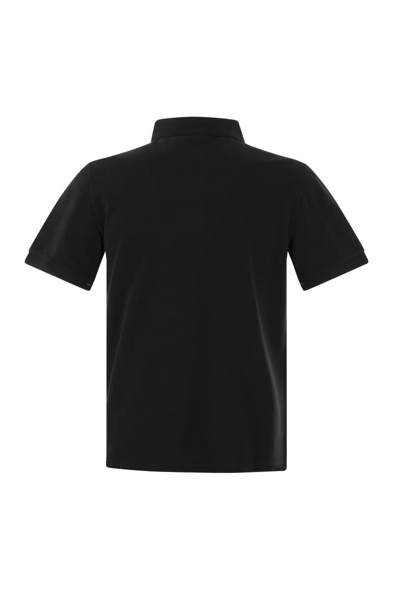 PATCH - Cotton polo shirt - VOGUERINI