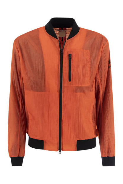 Lightweight nylon bomber jacket - VOGUERINI