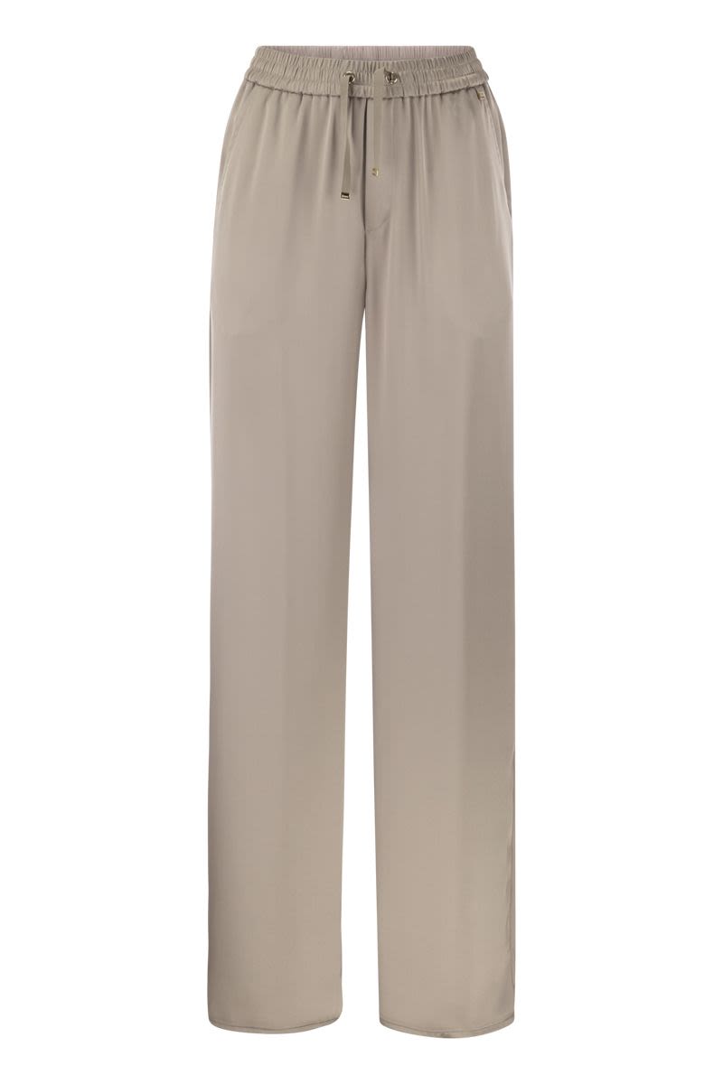 Casual satin trousers - VOGUERINI