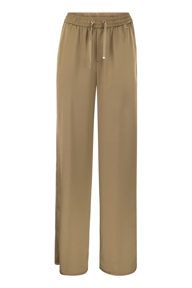 Casual satin trousers - VOGUERINI