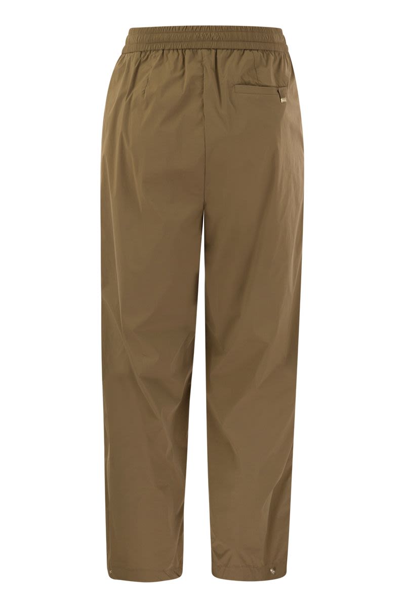 Light stretch nylon trousers