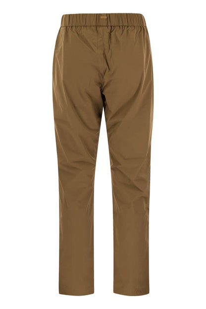 Laminar nylon trousers