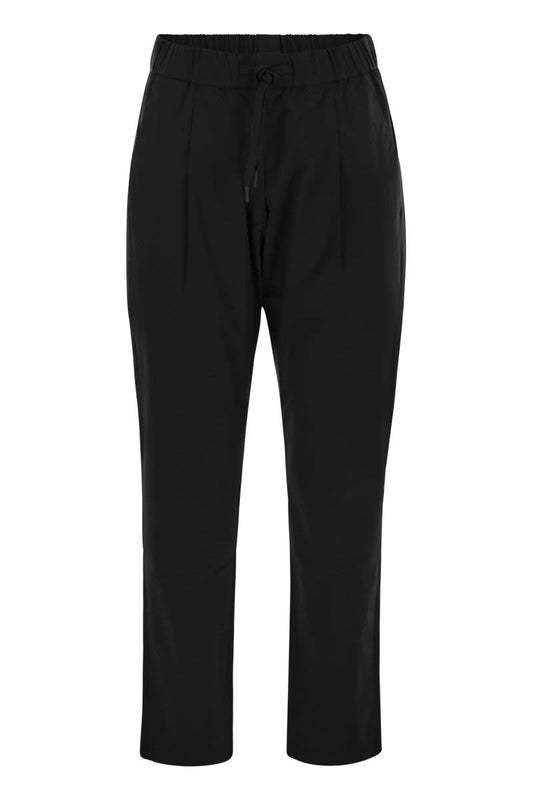 Laminar nylon trousers