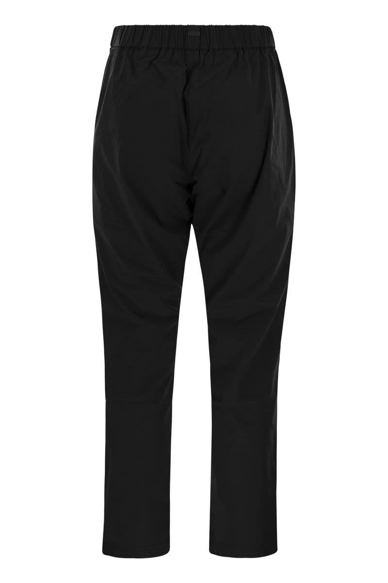 Laminar nylon trousers