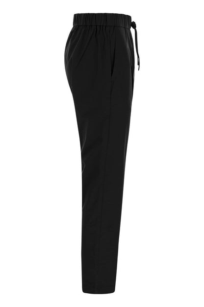 Laminar nylon trousers