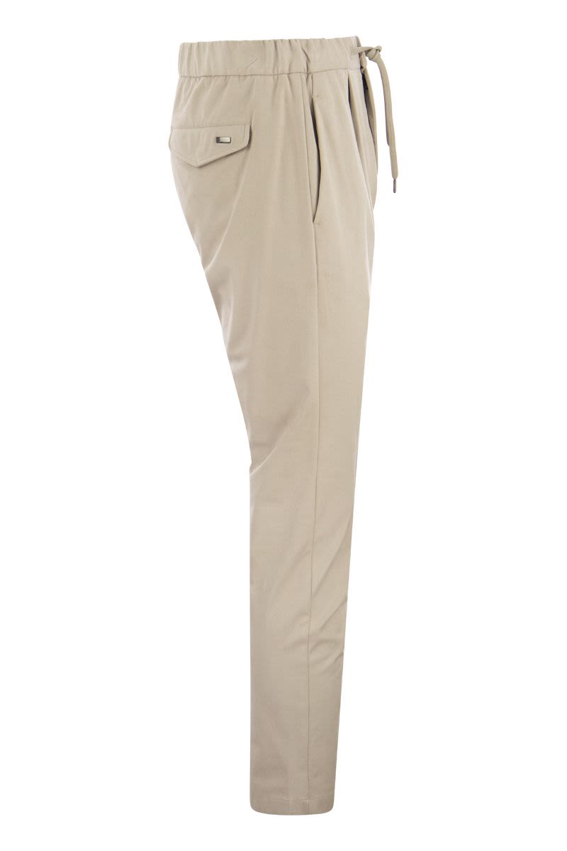 RESORT - Suede cargo trousers - VOGUERINI