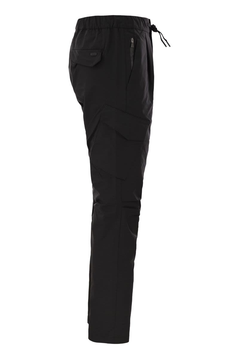 Laminar trousers in dive nylon - VOGUERINI