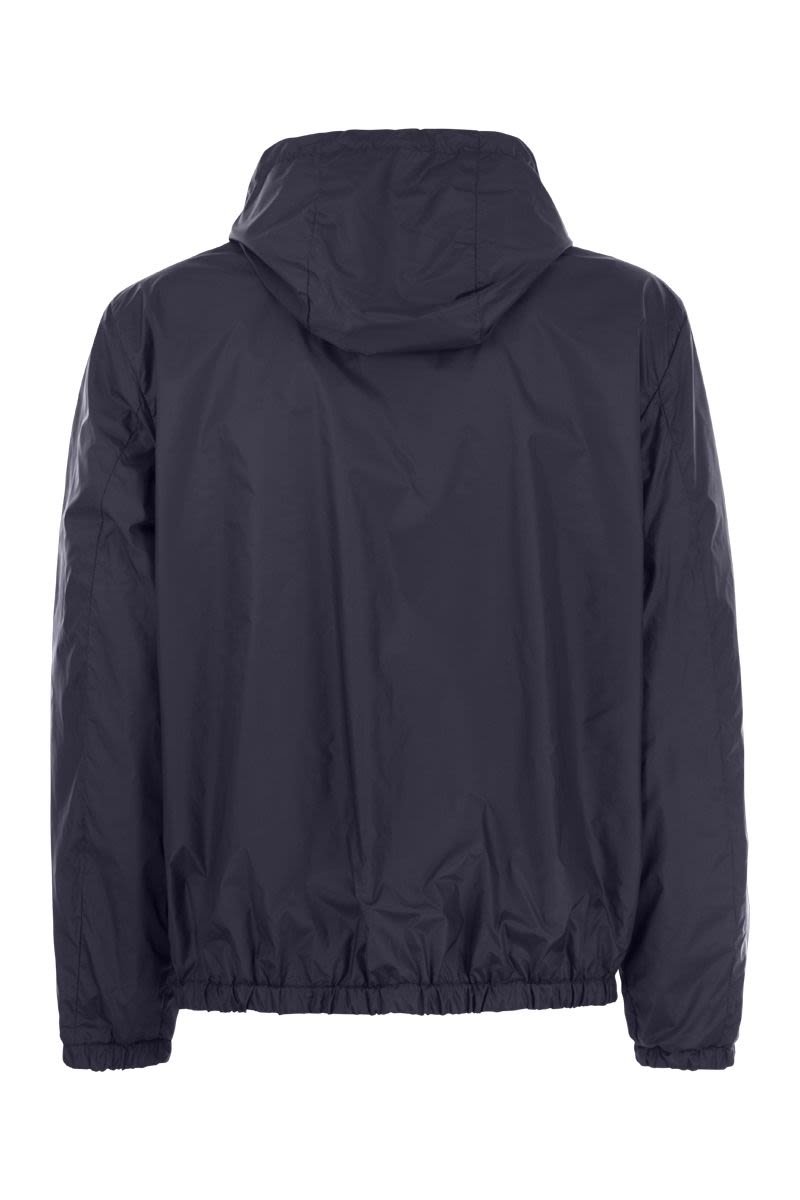 Reversible jacket with hood - VOGUERINI