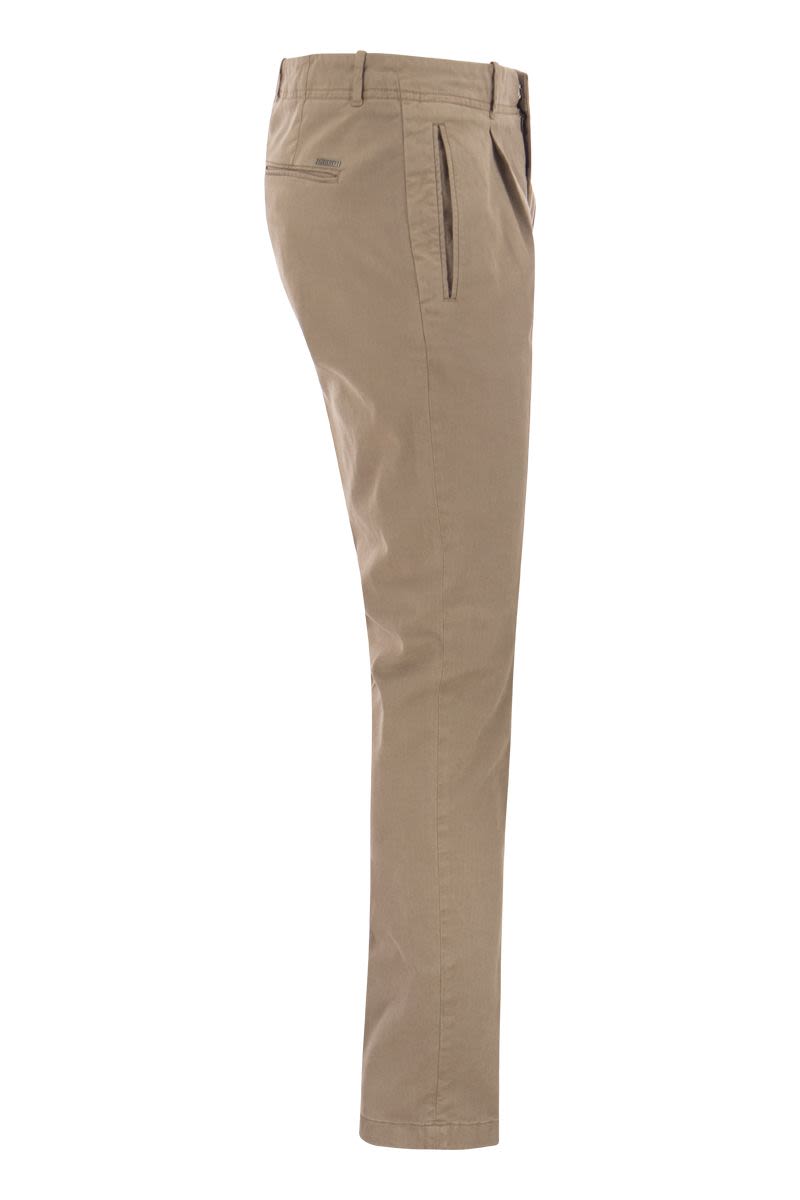 Cotton and silk trousers - VOGUERINI