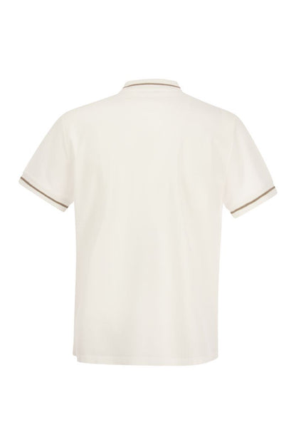 Cotton piqué polo shirt - VOGUERINI