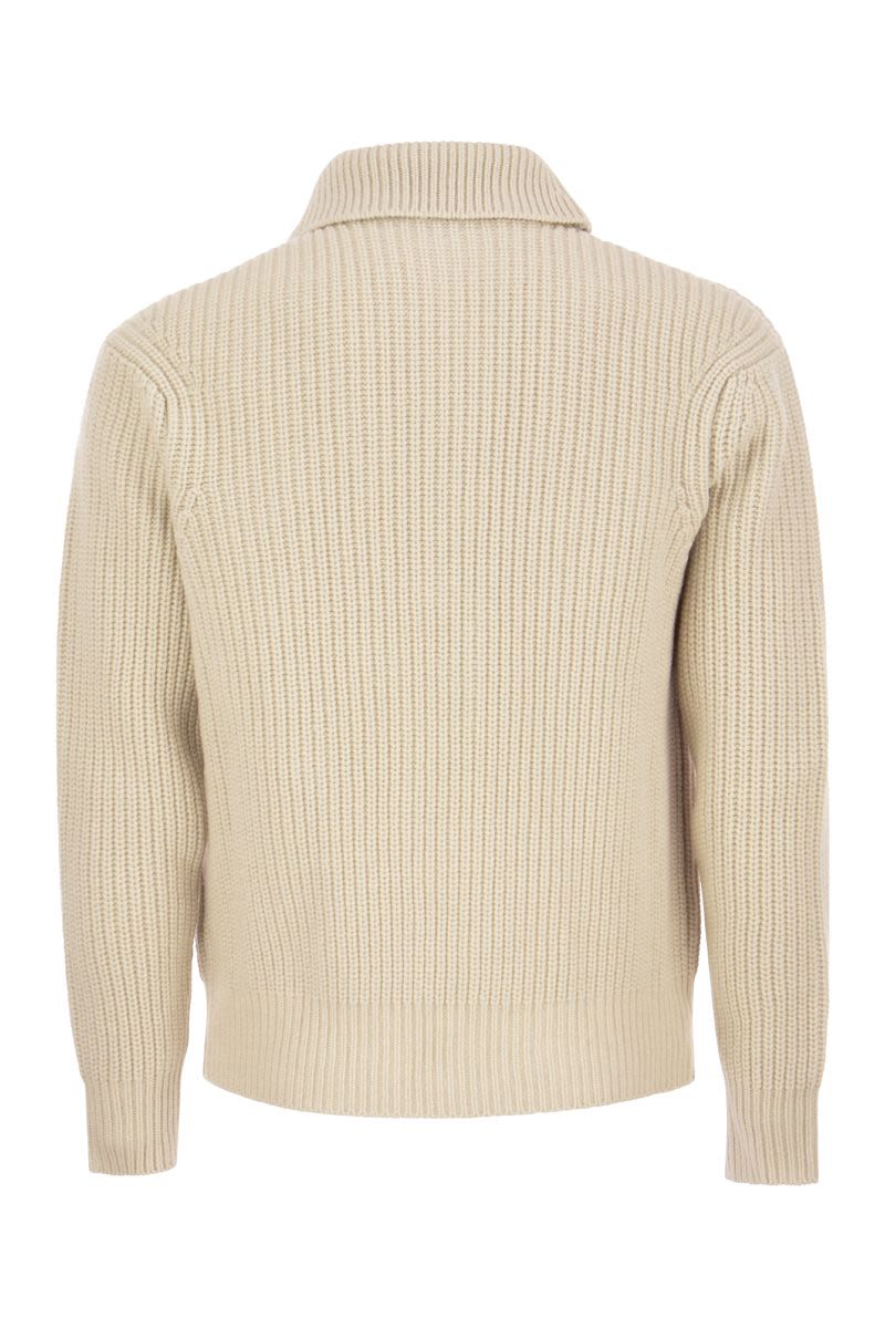 Wool and cashmere cardigan - VOGUERINI