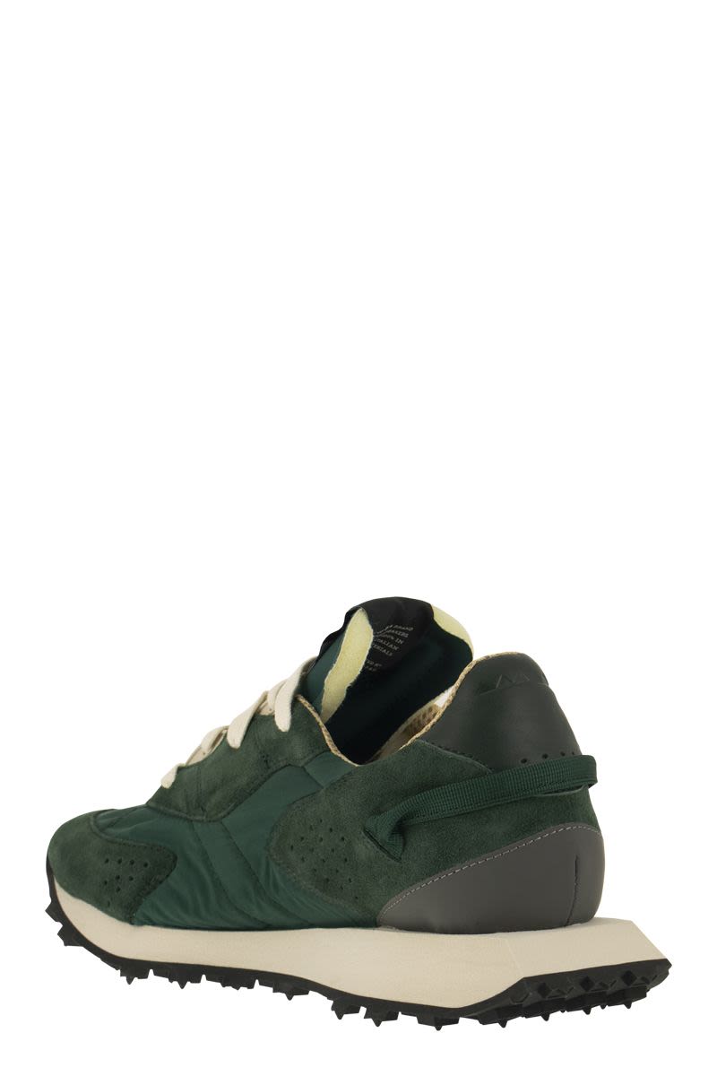 RADON M - Suede and nylon trainers - VOGUERINI