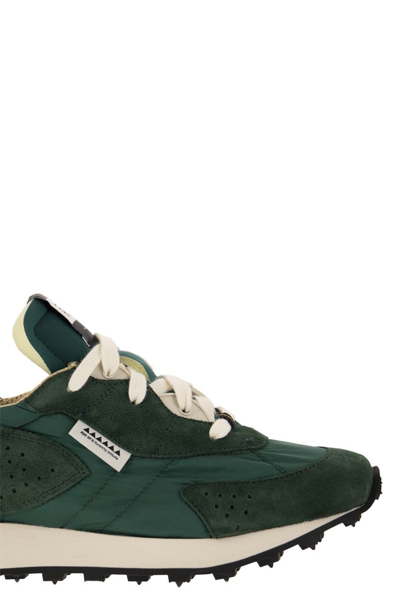 RADON M - Suede and nylon trainers - VOGUERINI