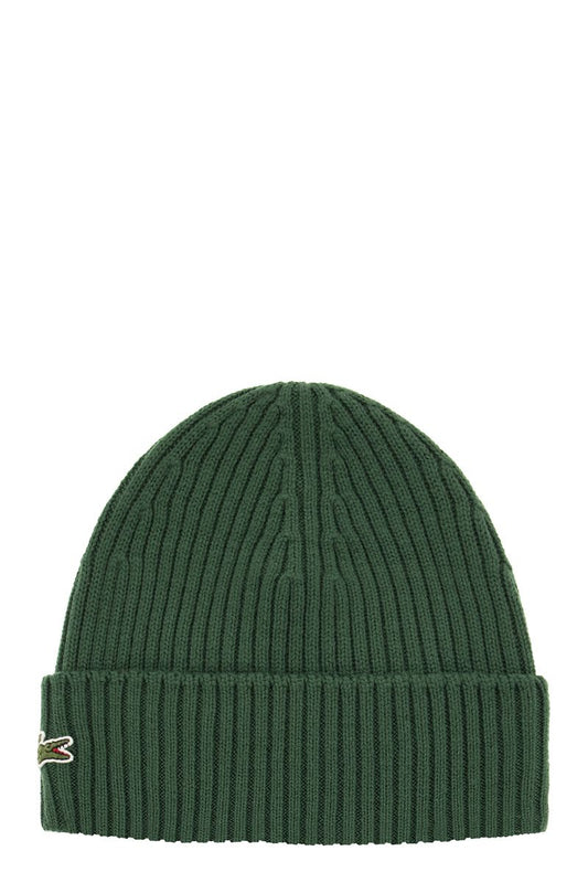 Unisex ribbed wool beanie - VOGUERINI