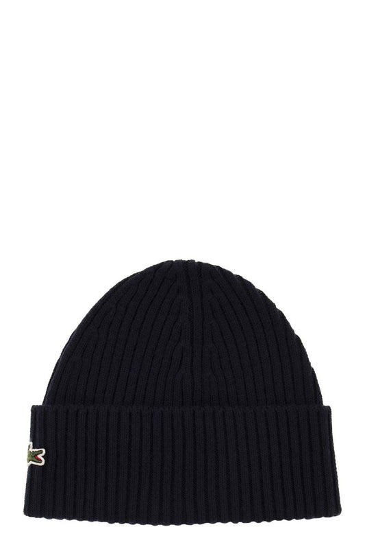 Unisex ribbed wool beanie - VOGUERINI