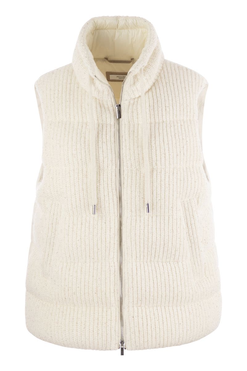 Down-filled tricot waistcoat - VOGUERINI