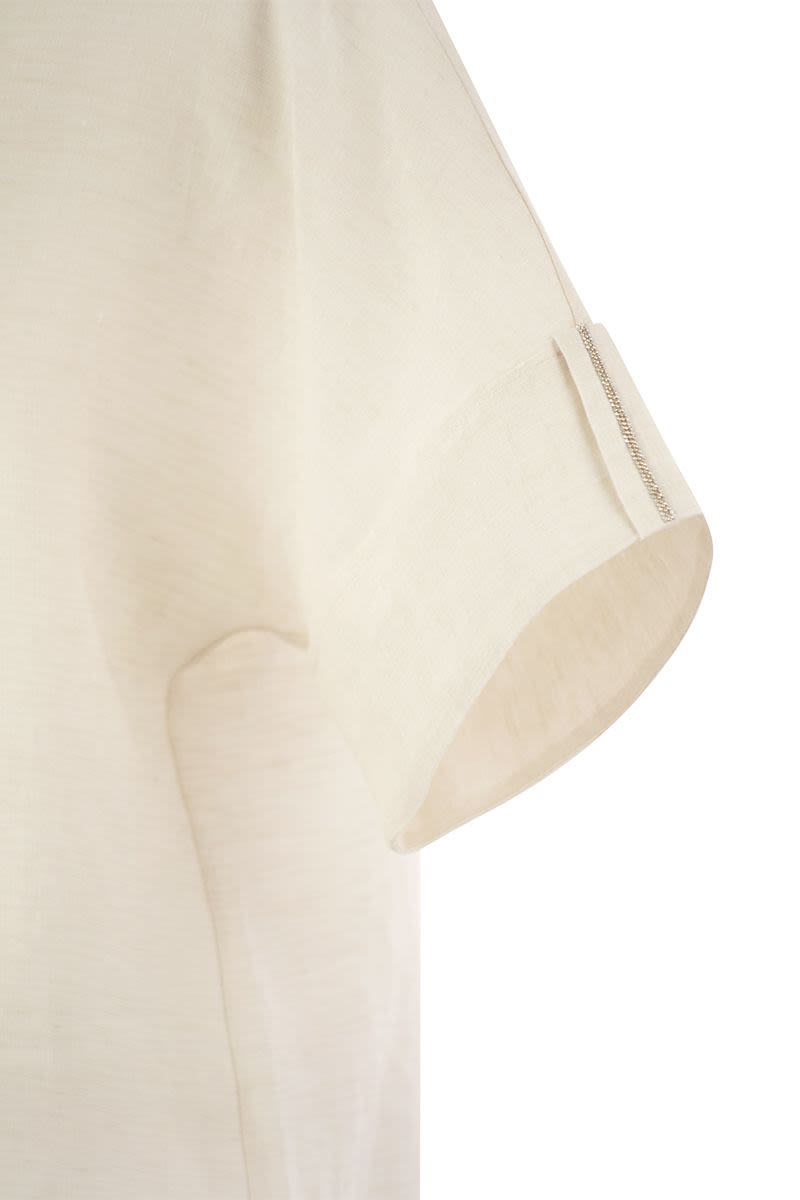 Pure linen shirt