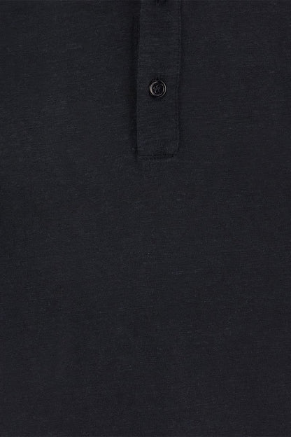 Linen polo shirt with buttons - VOGUERINI