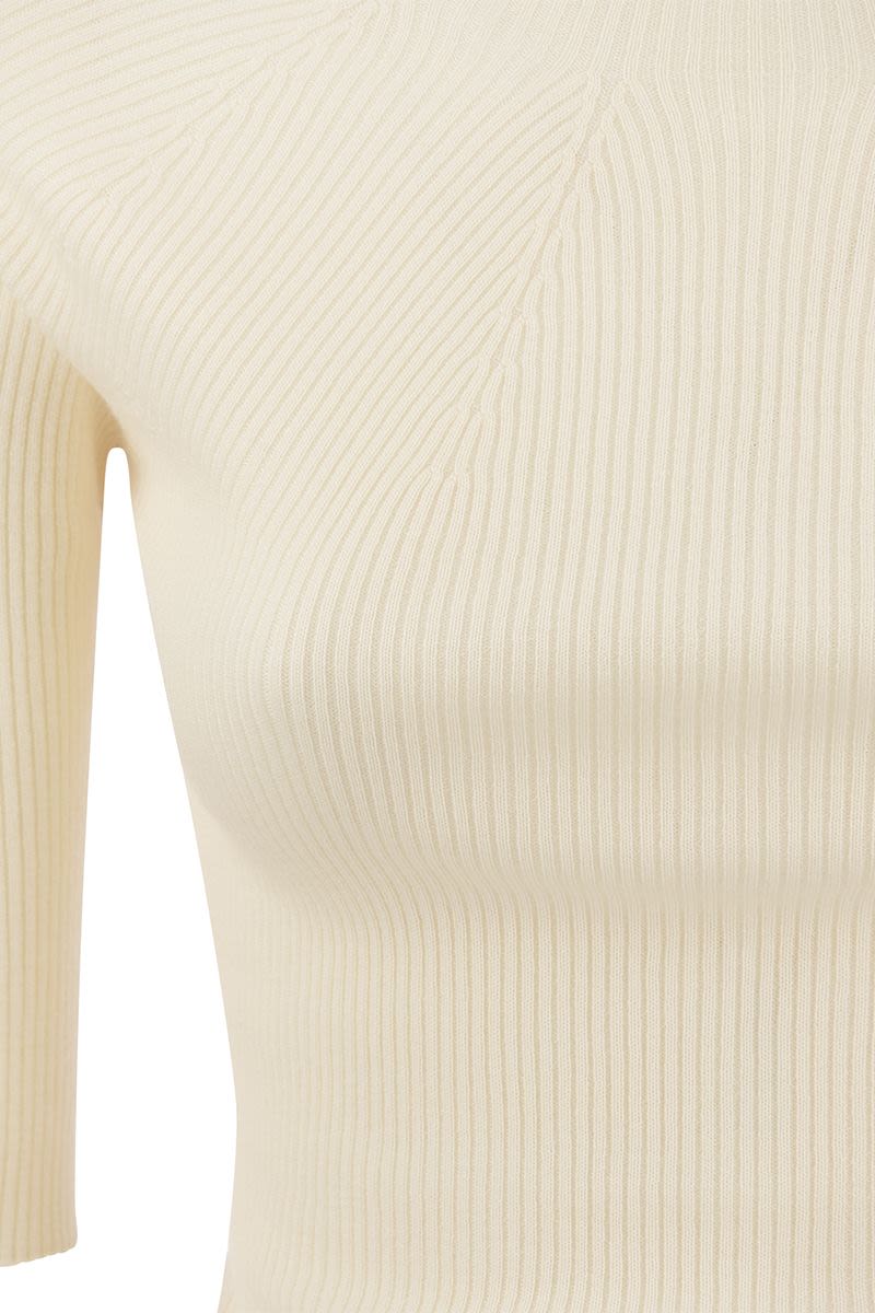 Tricot jersey with half sleeves - VOGUERINI