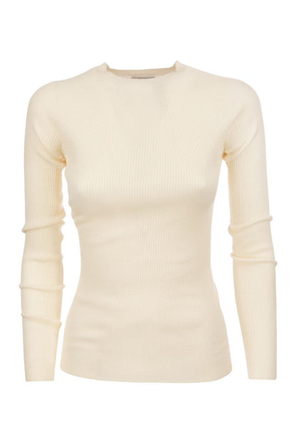 Wool yarn sweater - VOGUERINI