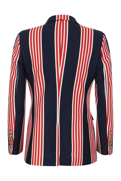 ANGELICA - Striped jacket - VOGUERINI