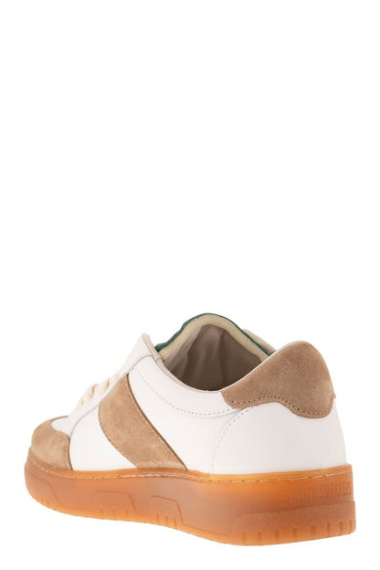 SAIL CLUB - Leather and suede trainers - VOGUERINI