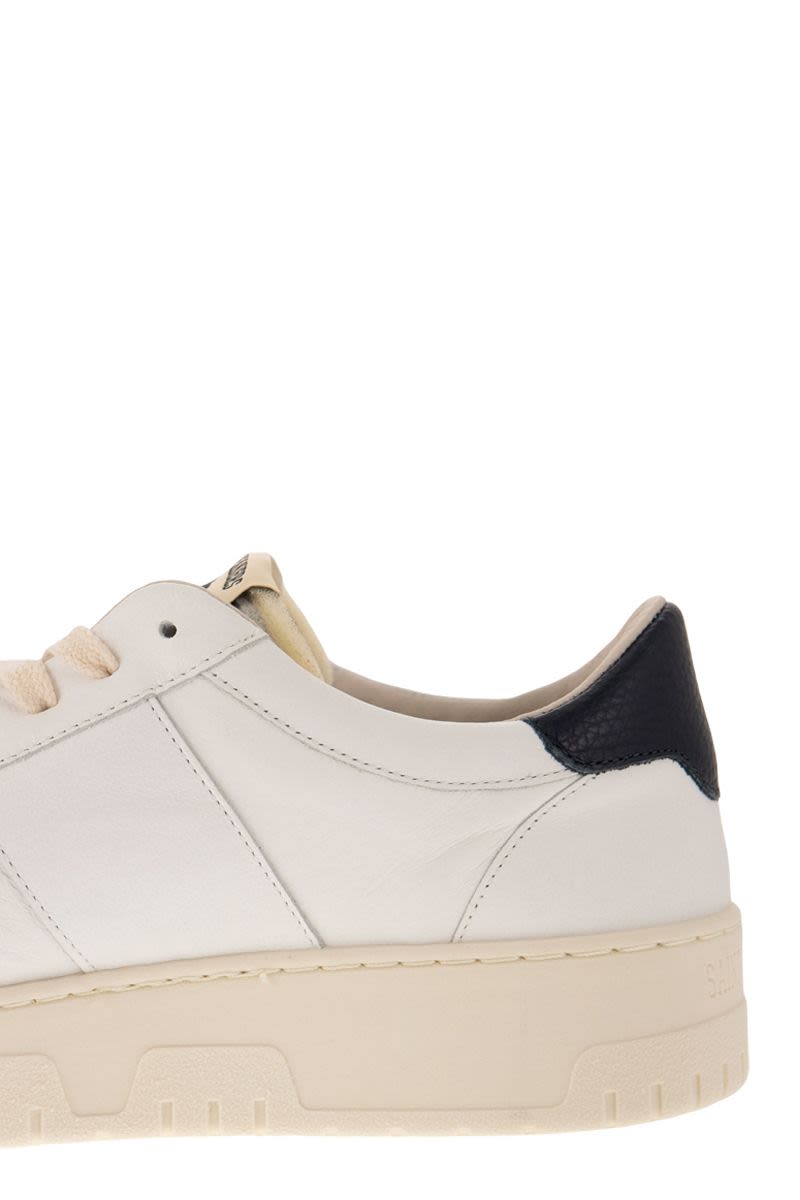 SAIL - Leather and suede trainers - VOGUERINI