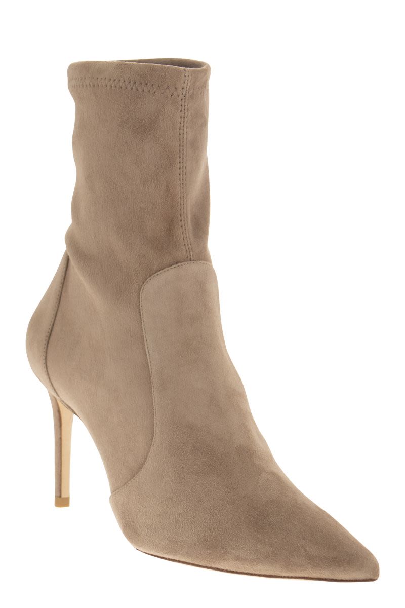 STUART 85 - Suede ankle boot - VOGUERINI