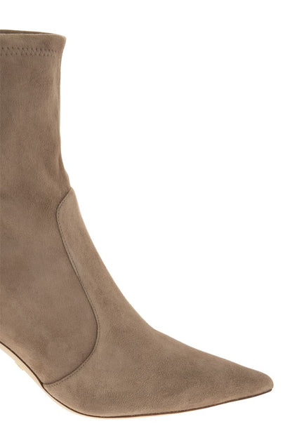 STUART 85 - Suede ankle boot - VOGUERINI