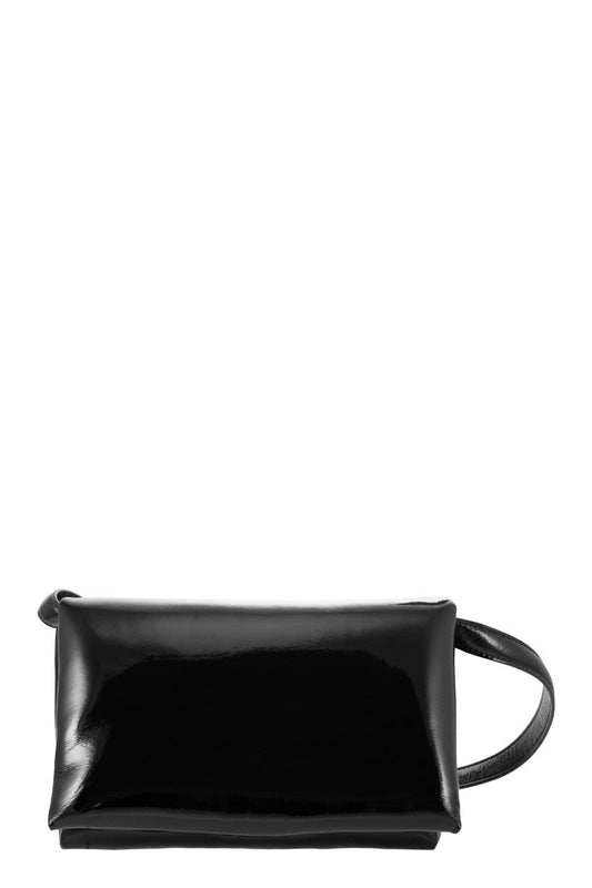 PRISMA - Patent leather shoulder bag - VOGUERINI