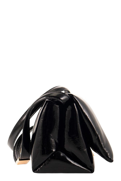 PRISMA - Patent leather shoulder bag - VOGUERINI