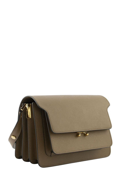 TRUNK Bag In Mono-Coloured Saffiano Calfskin - VOGUERINI