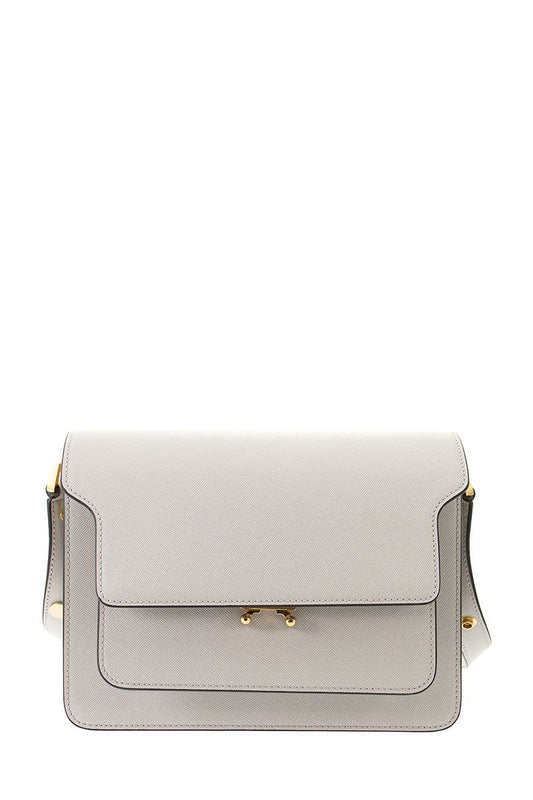 TRUNK BAG In Mono-Coloured Saffiano Calfskin - VOGUERINI